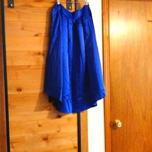 Blue skirt